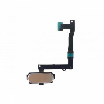 Nappe Bouton Home Samsung Galaxy S6 Edge Plus(G928F) Doré